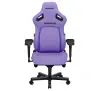 Fotel Anda Seat Kaiser 4 XL Gamingowy do 200kg Skóra Eco Purpurowy