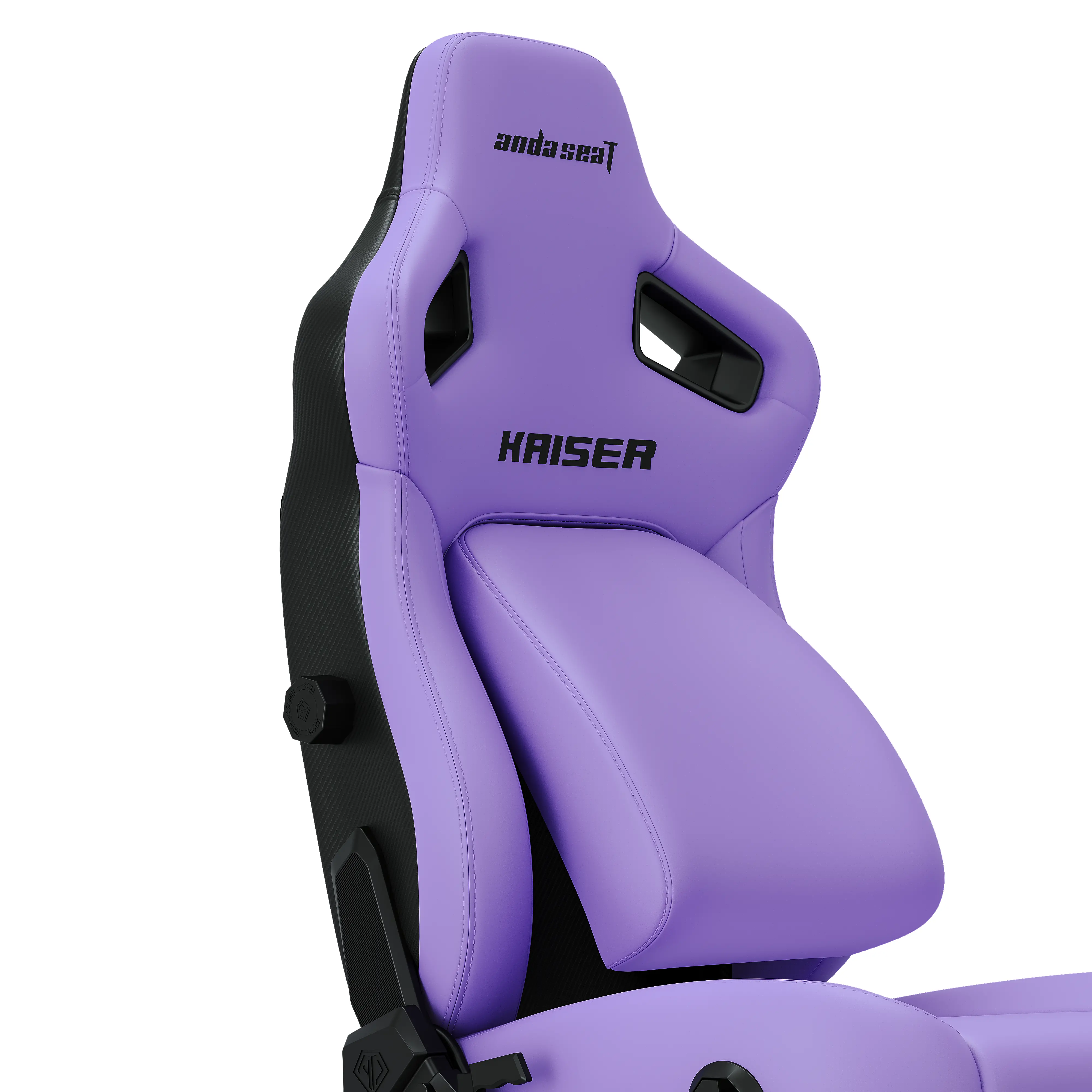 Fotel Anda Seat Kaiser 4 XL Gamingowy do 200kg Skóra Eco Purpurowy