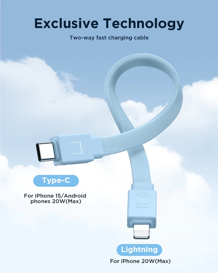 Powerbank Joyroom JR-PBM01 10000mAh 20W Magnetyczny z podstawką Fioletowy
