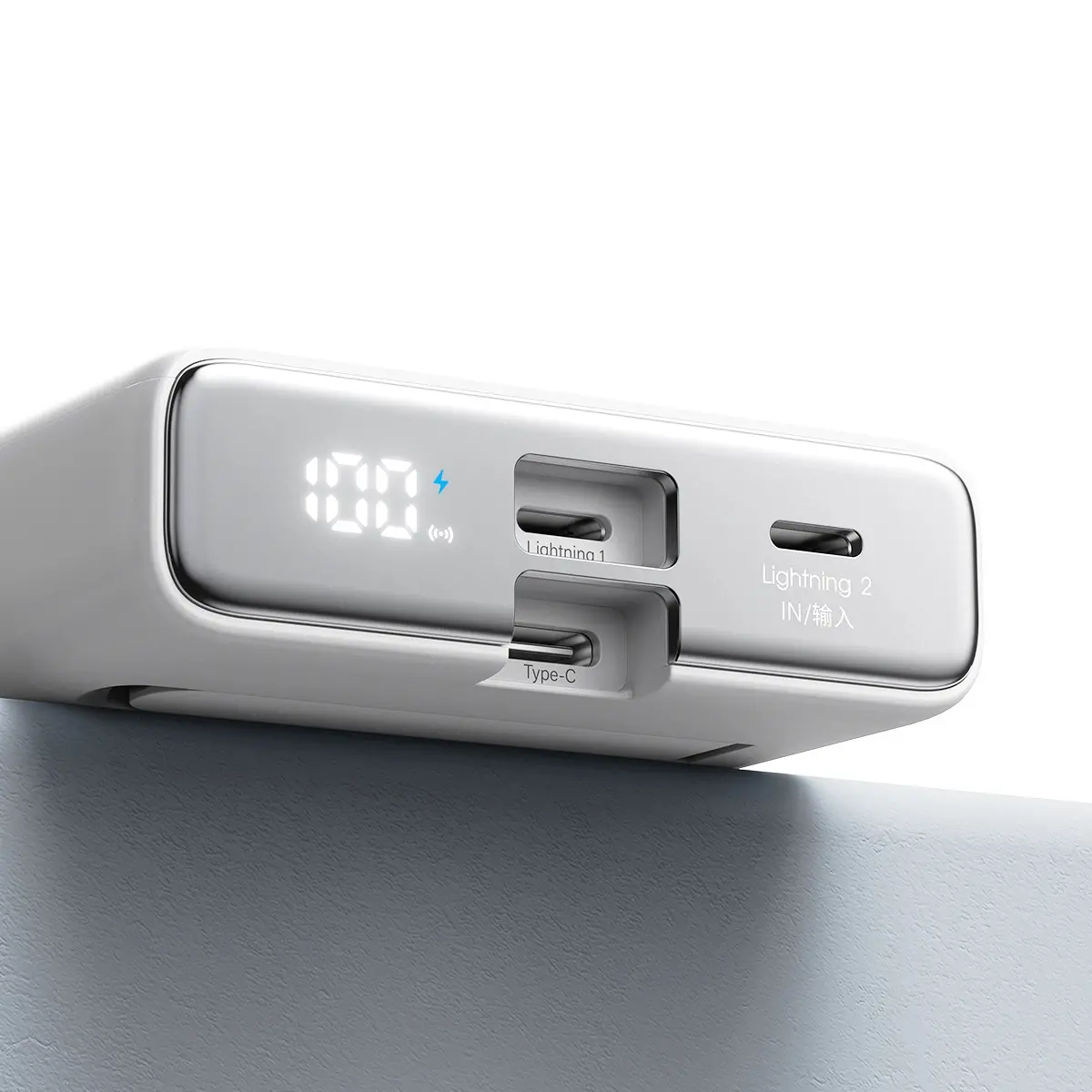 Powerbank Joyroom JR-PBM01 10000mAh 20W Magnetyczny z podstawką Biały