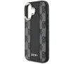 Etui DKNY Checkered Pattern MagSafe do iPhone 16 Czarny