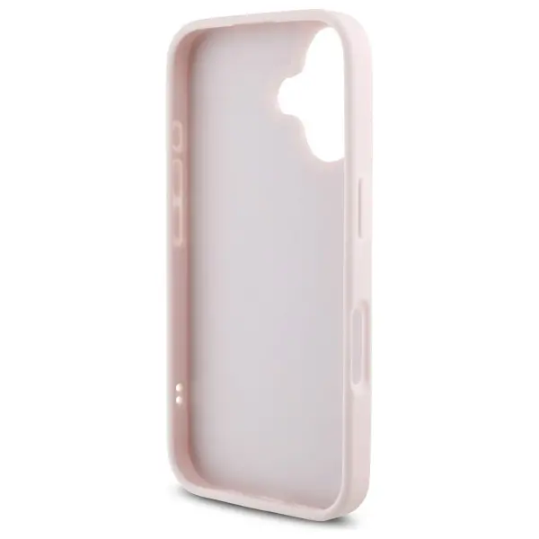 Etui Karl Lagerfeld Quilted Signature iPhone 16 Różowy