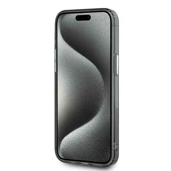 Etui Karl Lagerfeld IML Monogram do iPhone 15 Pro Max Czarny