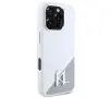 Etui Karl Lagerfeld Silicone Initial Metal Logo MagSafe do iPhone 16 Pro Max Biały