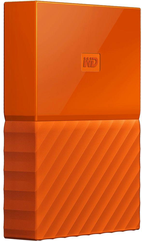 Dysk WD My Passport 4TB 2,5" USB 3.0 (pomarańczowy)