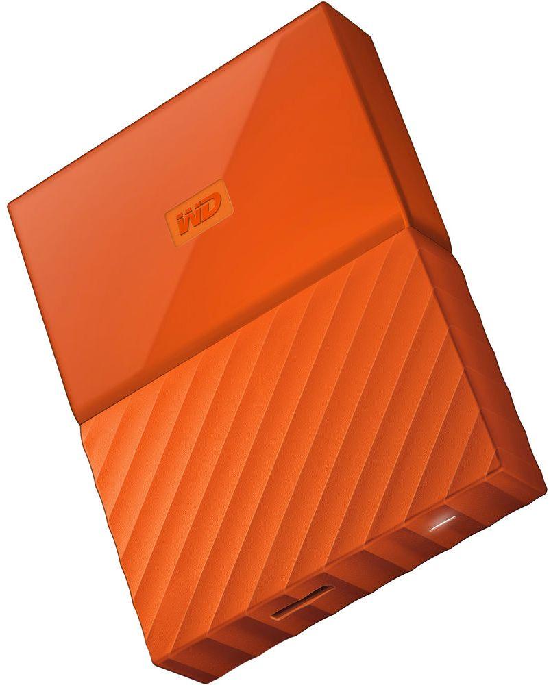 Dysk WD My Passport 4TB 2,5" USB 3.0 (pomarańczowy)