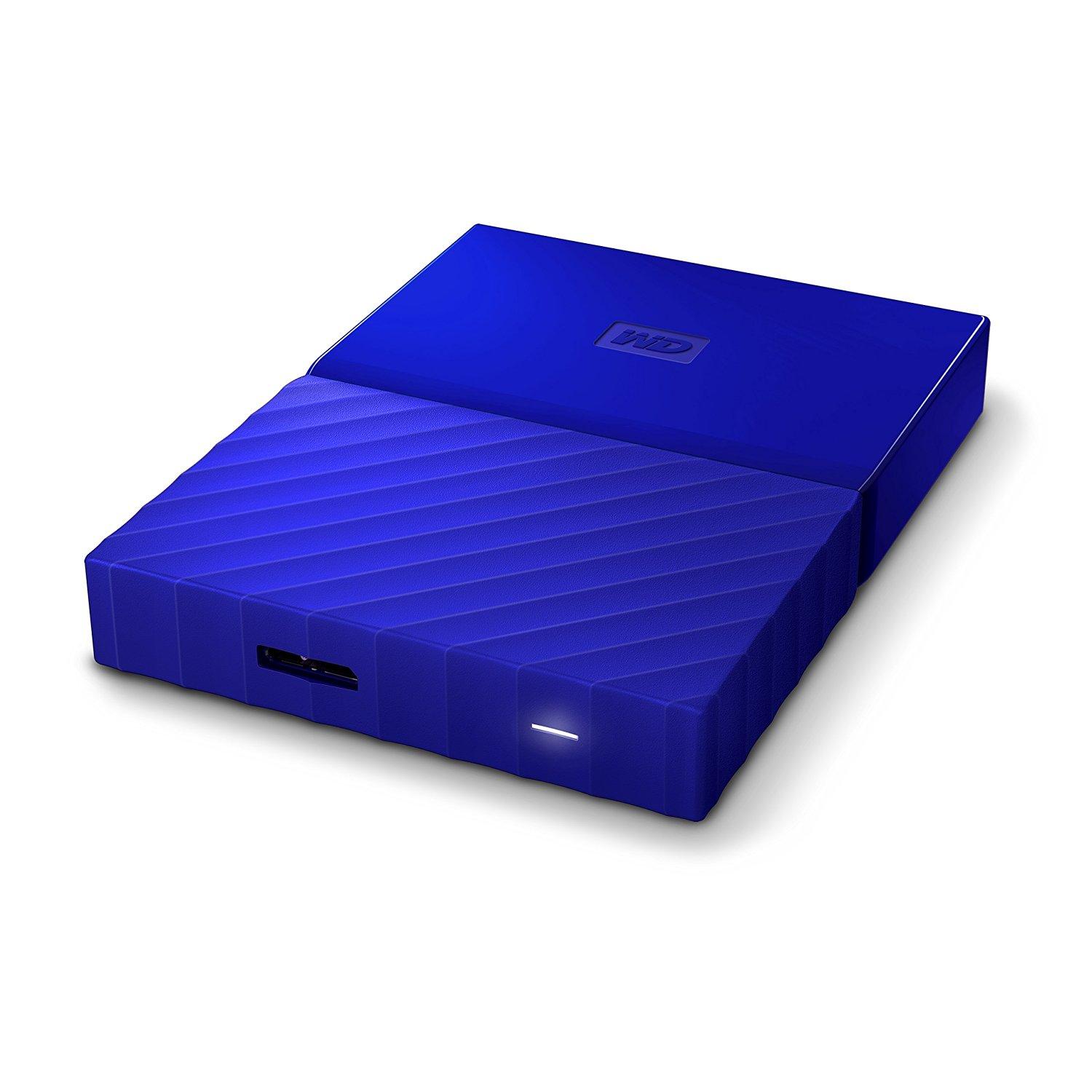 Dysk WD My Passport 1TB 2,5" USB 3.0 (niebieski)