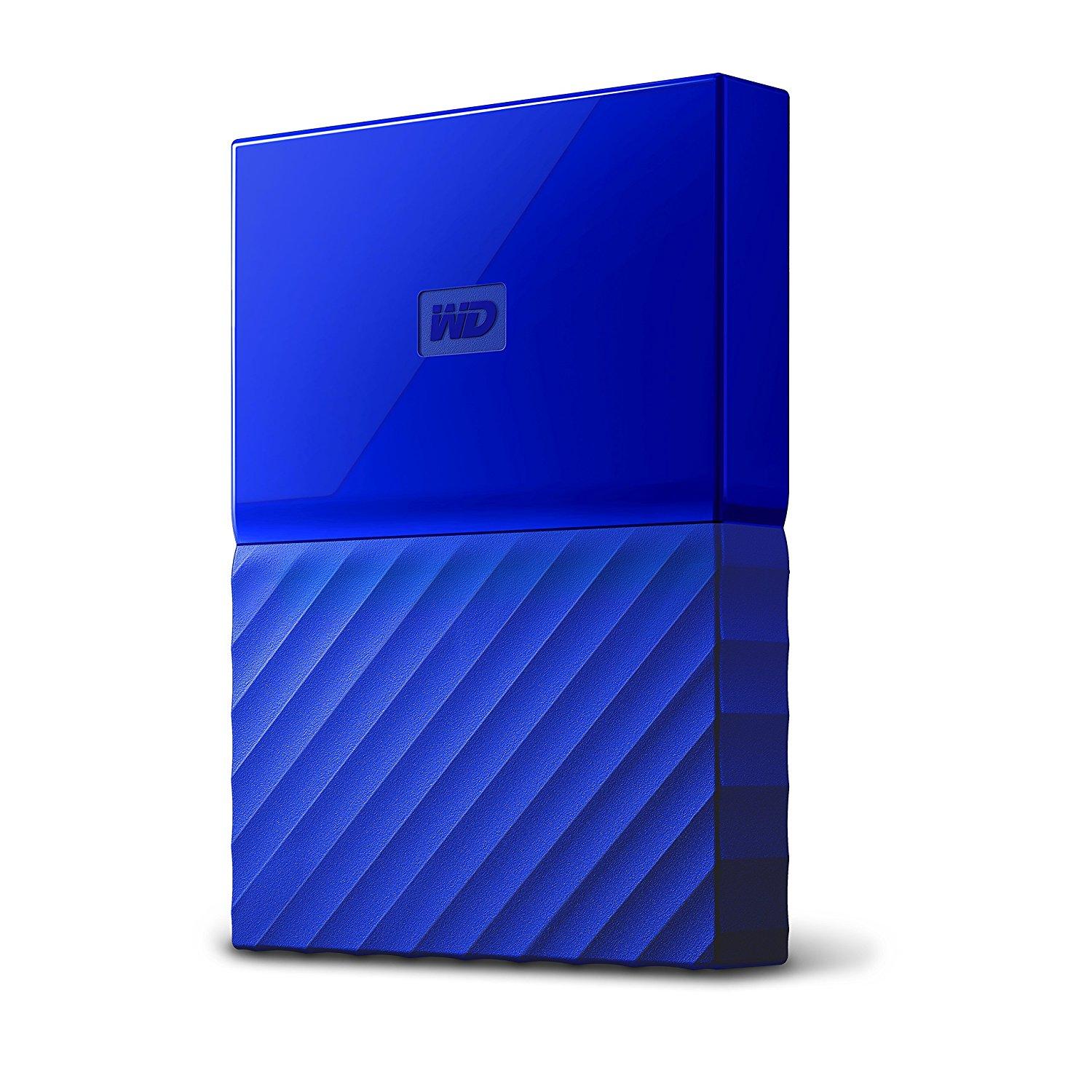 Dysk WD My Passport 1TB 2,5" USB 3.0 (niebieski)