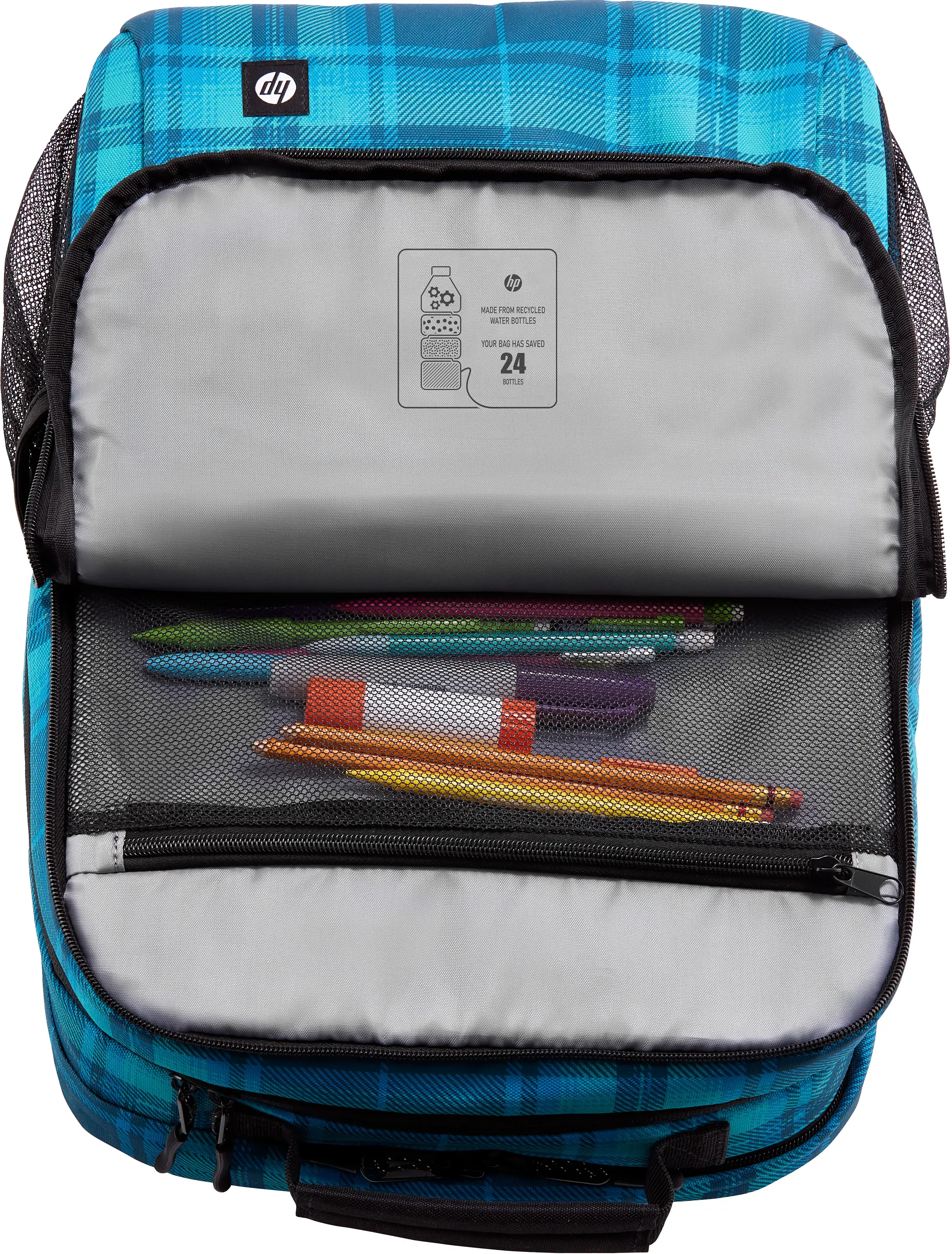 Plecak na laptopa HP Campus XL 16,1" Tartan Niebieski