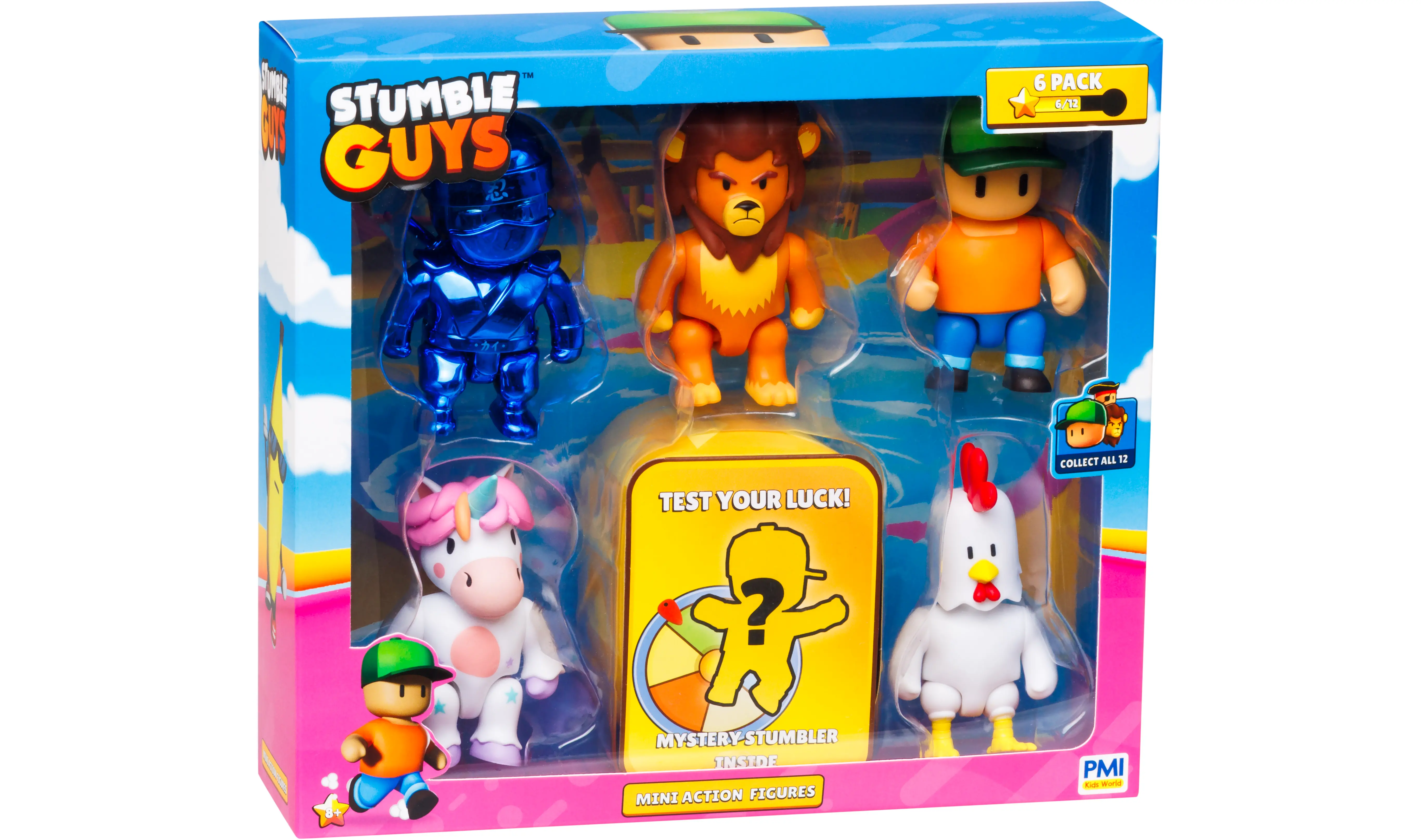 Figurka PMI Kids World Stumble Guys SG3006A 6szt