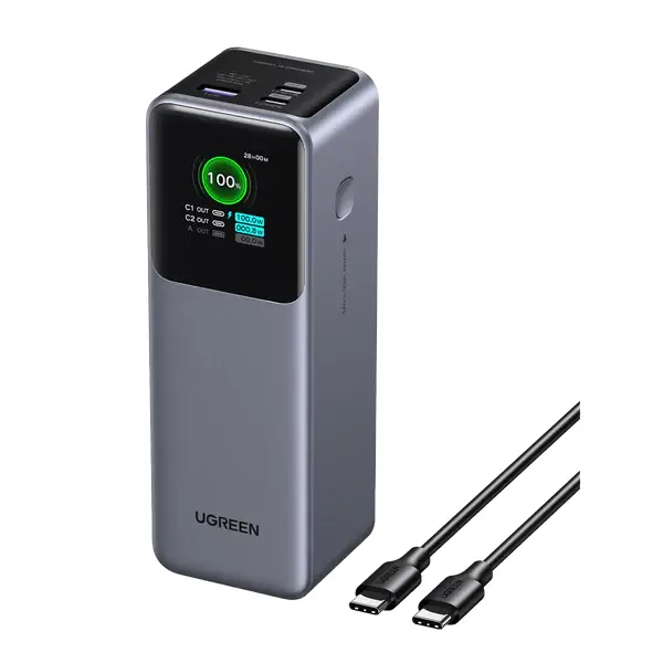 Powerbank UGREEN Nexode PB722 25000mAh 200W Szary