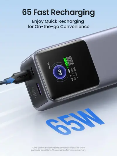 Powerbank UGREEN Nexode PB722 25000mAh 200W Szary