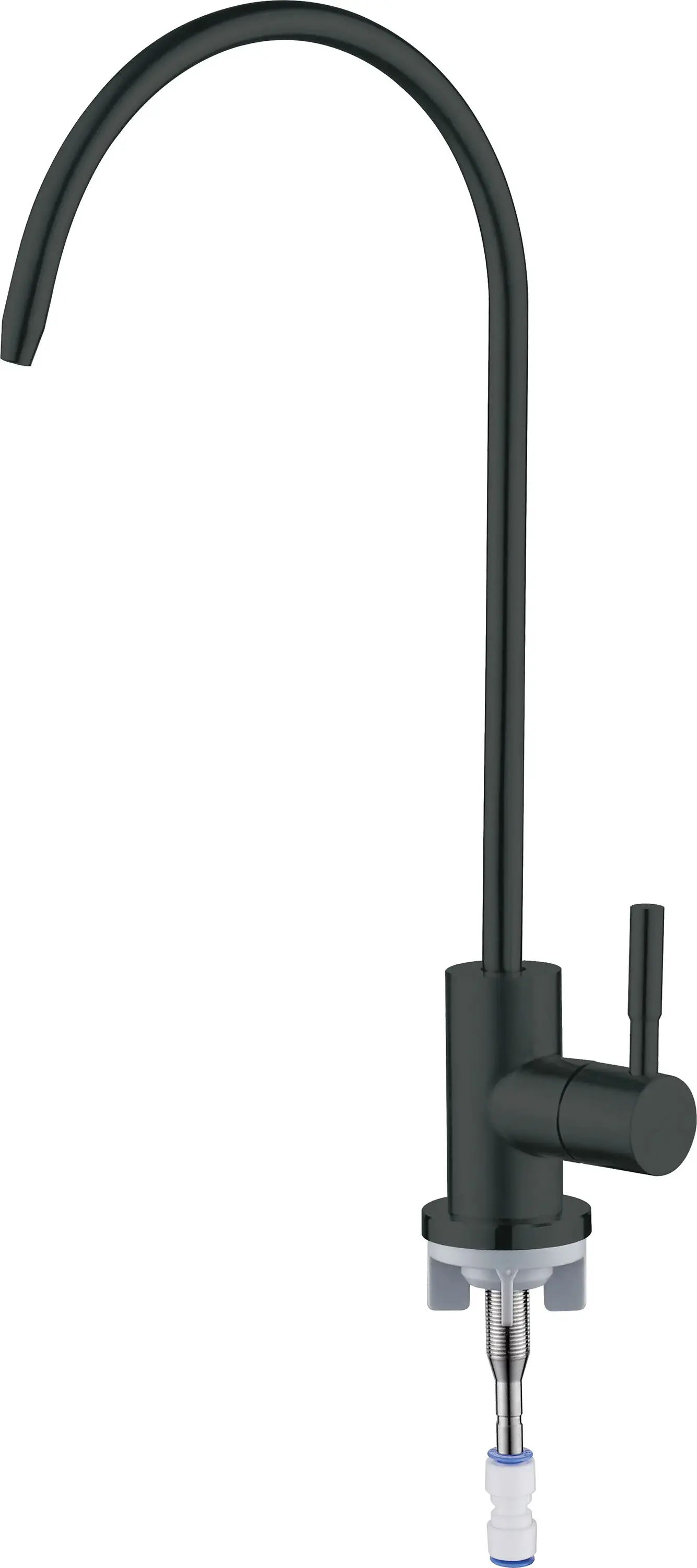 Wylewka do wody filtrowanej Deante BEZ_N62F Nero Stal szlachetna