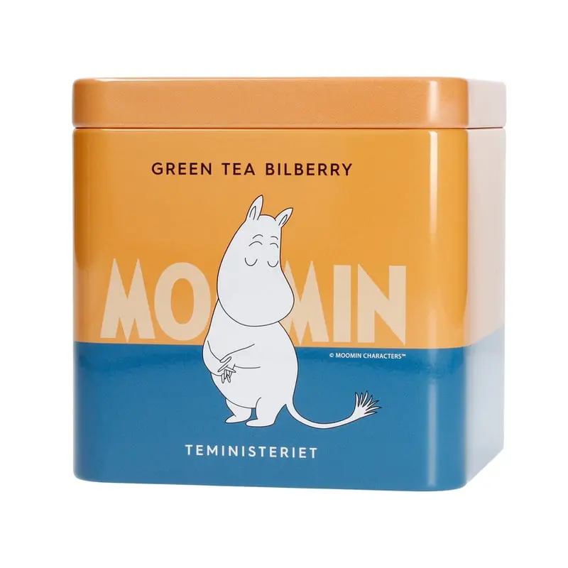 Herbata Teministeriet Moomin Green Tea Bilberry 100g