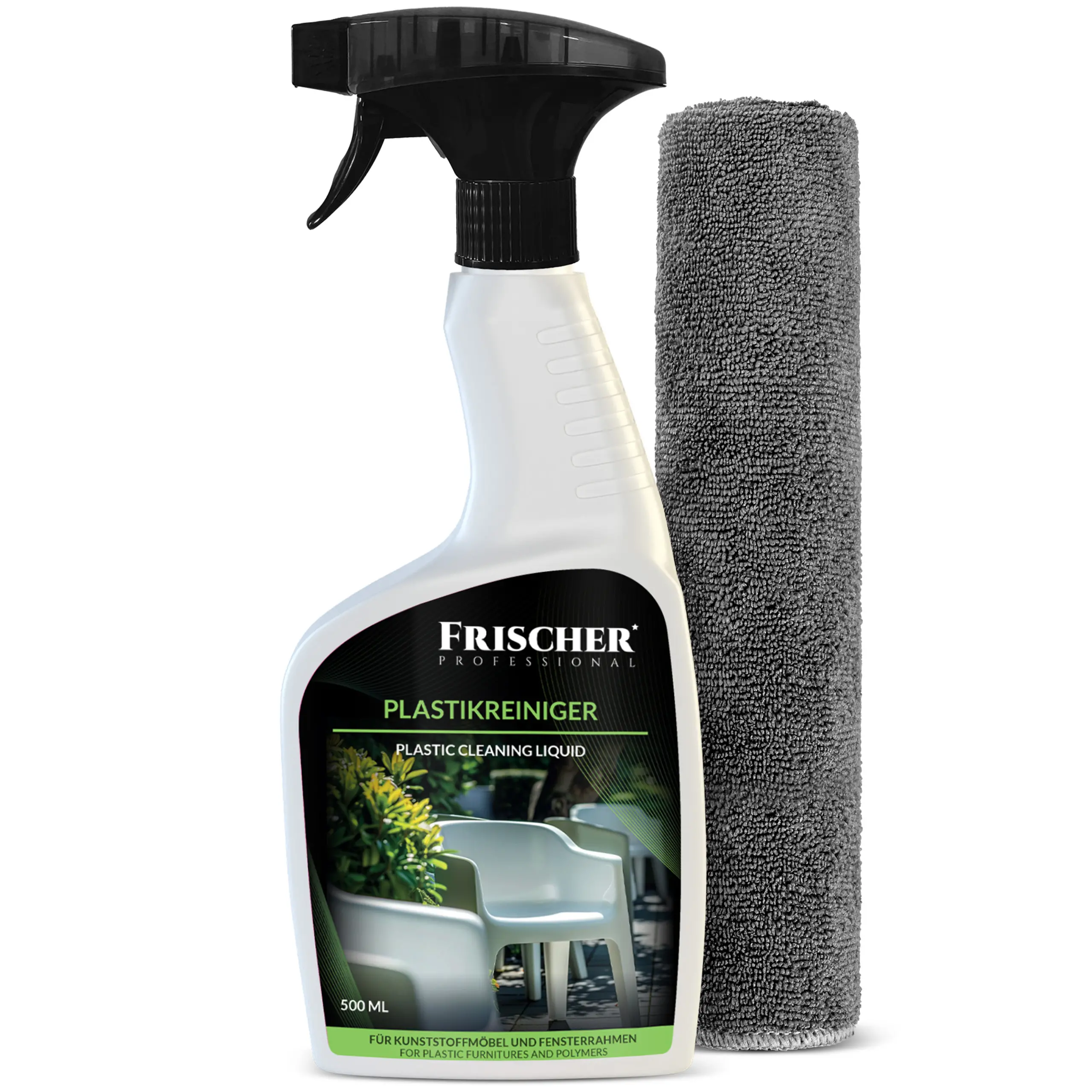 Frischer do czyszczenia mebli ogrodowych 500 ml + mikrofibra