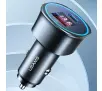 Ładowarka samochodowa USAMS 1xUSB+1xUSB-C C26 95W Fast Charge Czarny
