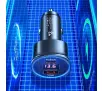 Ładowarka samochodowa USAMS 1xUSB+1xUSB-C C26 95W Fast Charge Czarny