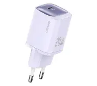 USAMS 20W GaN USB-C Fast Charging HC Series Fioletowy