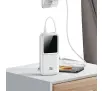 Powerbank USAMS US-CD213 Z wbudowanymi kablami USB-C / Lightning 30000mAh PD 20W Fast Charge X-chel Series Czarny