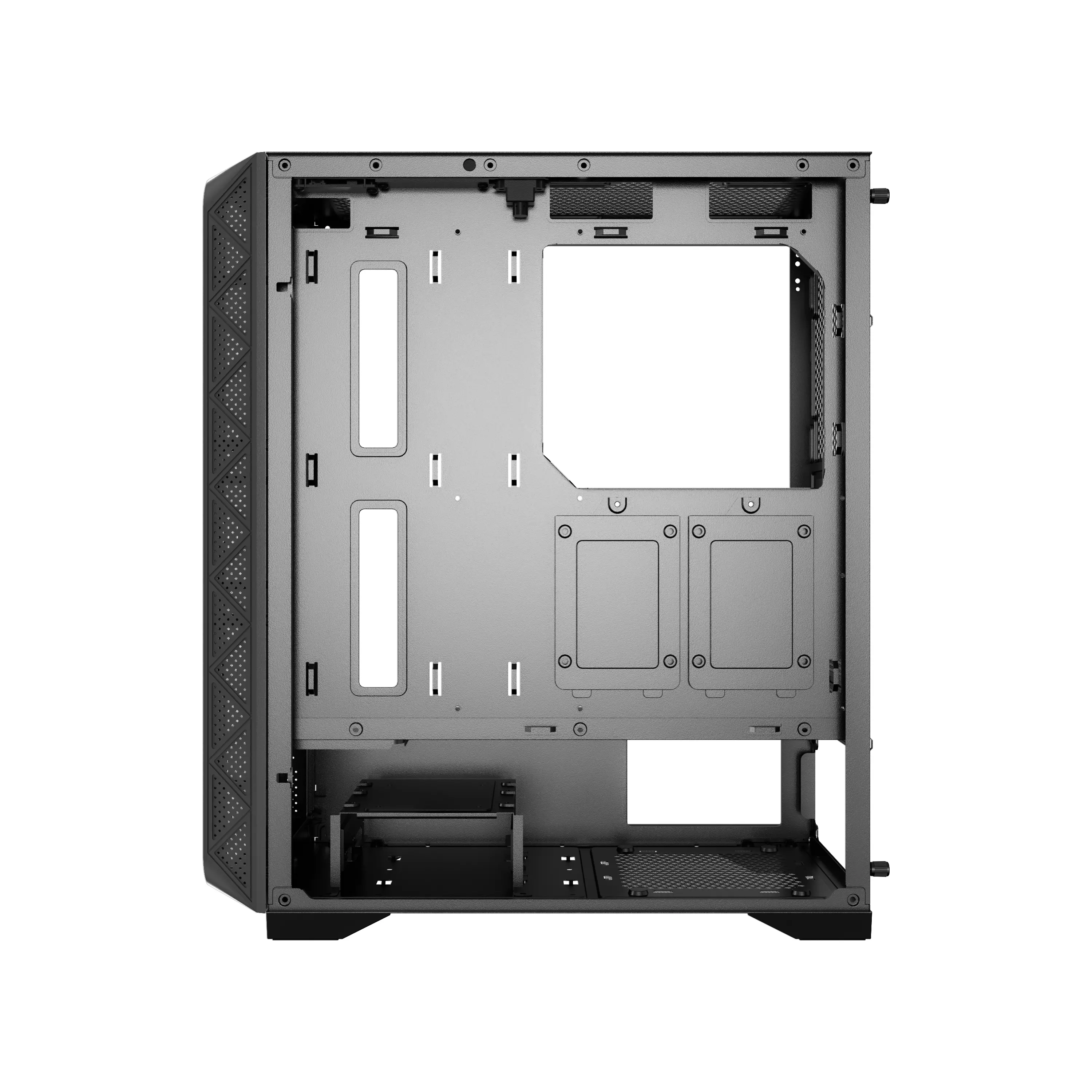Obudowa Gembird Fornax M200 Mesh Czarny