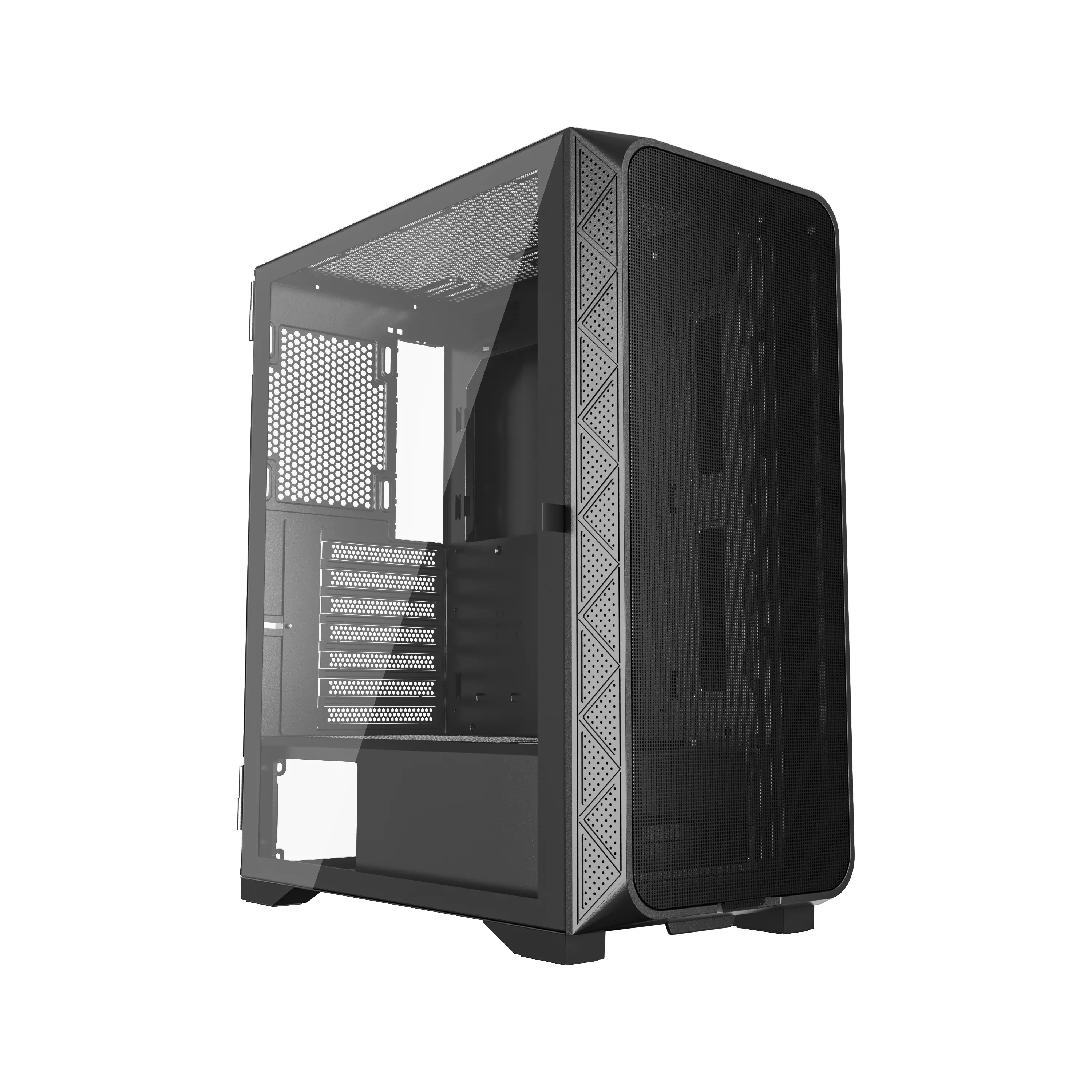 Obudowa Gembird Fornax M200 Mesh Czarny