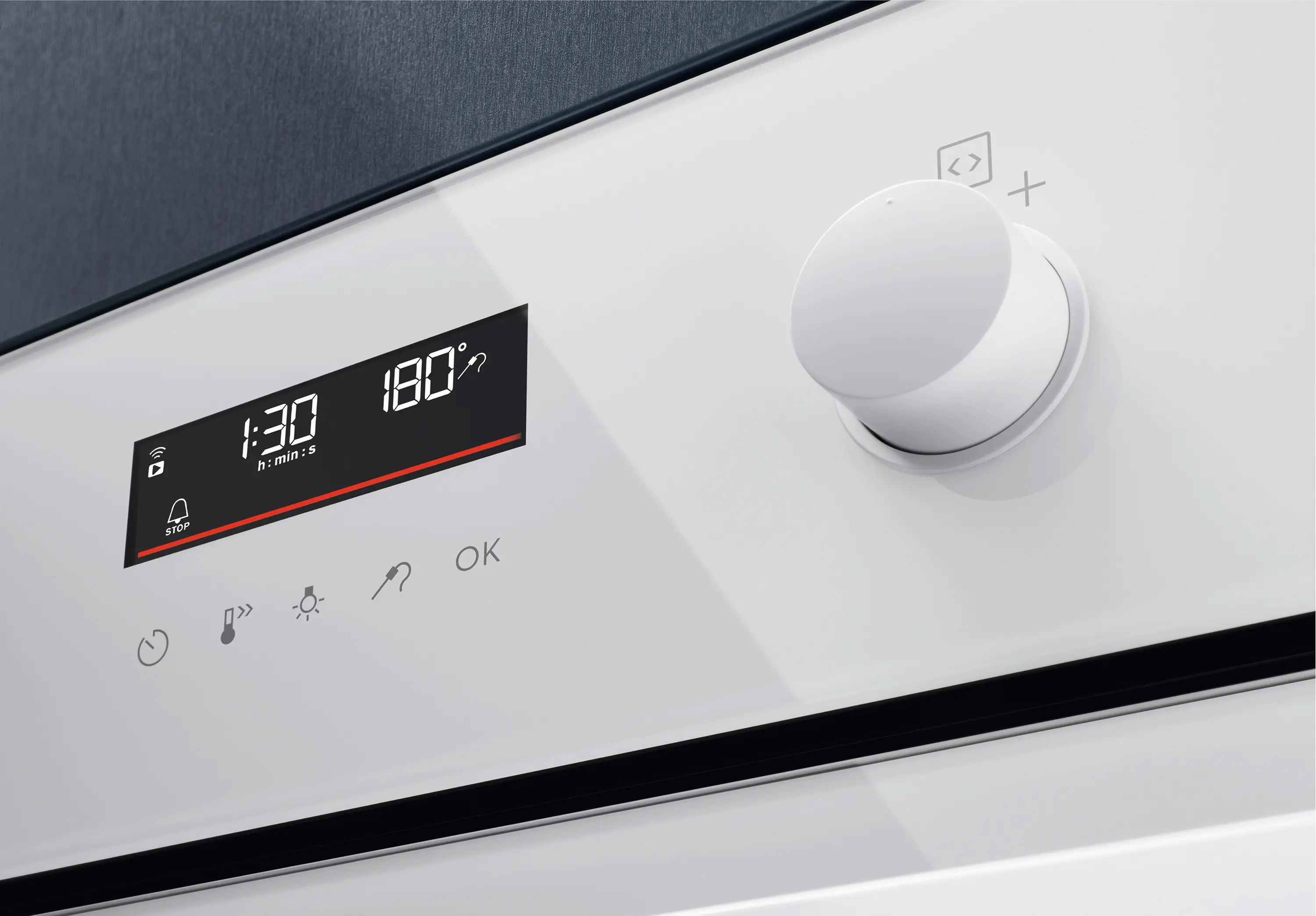 Piekarnik elektryczny parowy Electrolux 600 SteamBake EOD6F77WV Termoobieg Termosonda Zdalne sterowanie Biały
