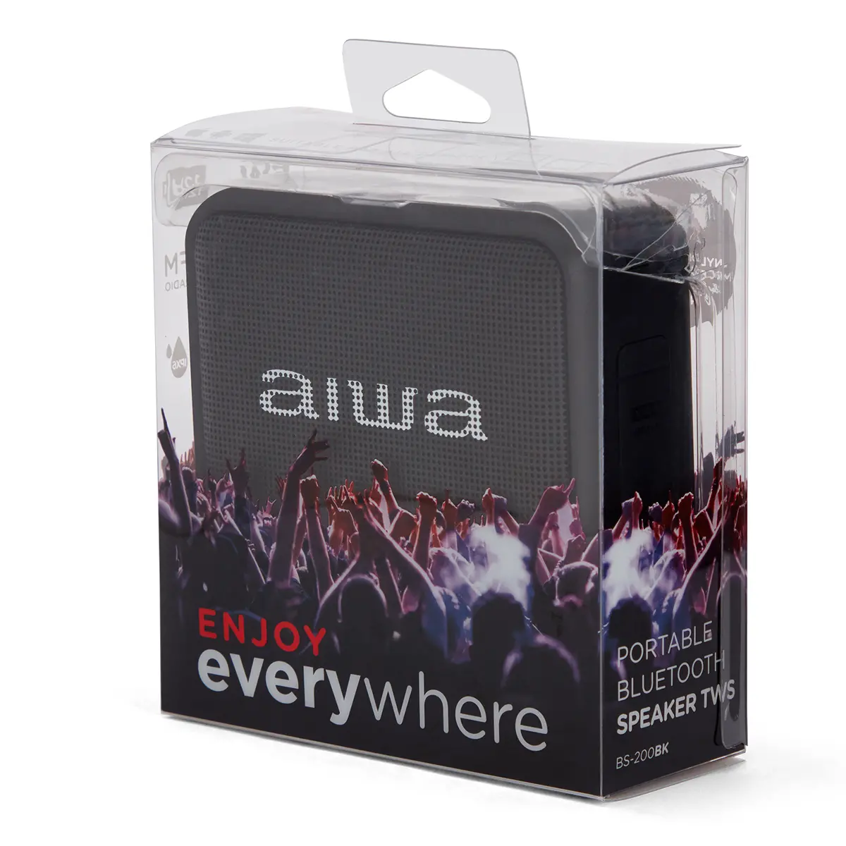 Głośnik Bluetooth Aiwa BS-200BK 6W Czarny