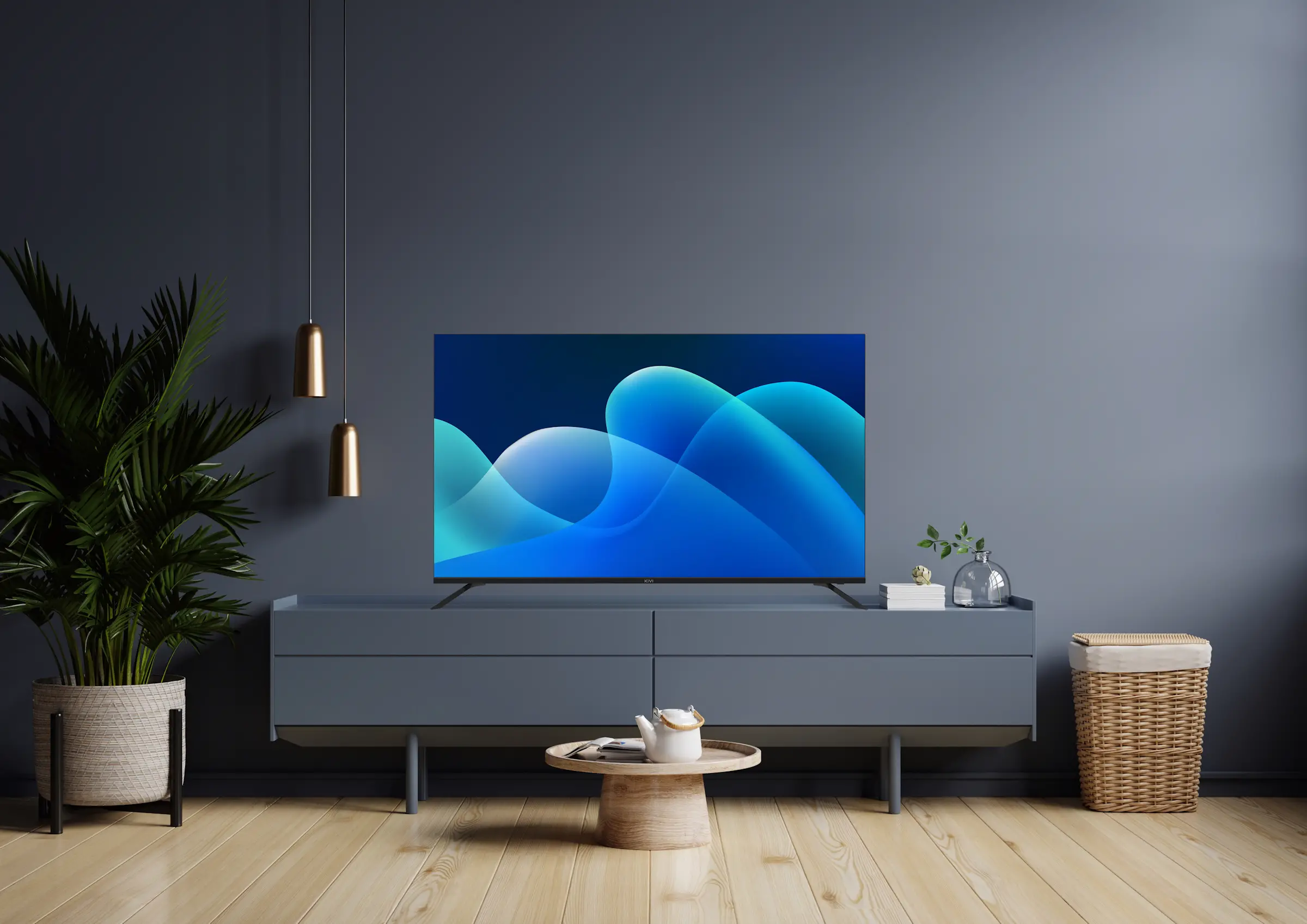 Telewizor KIVI 55U730QB  55" LED 4K Android TV DVB-T2