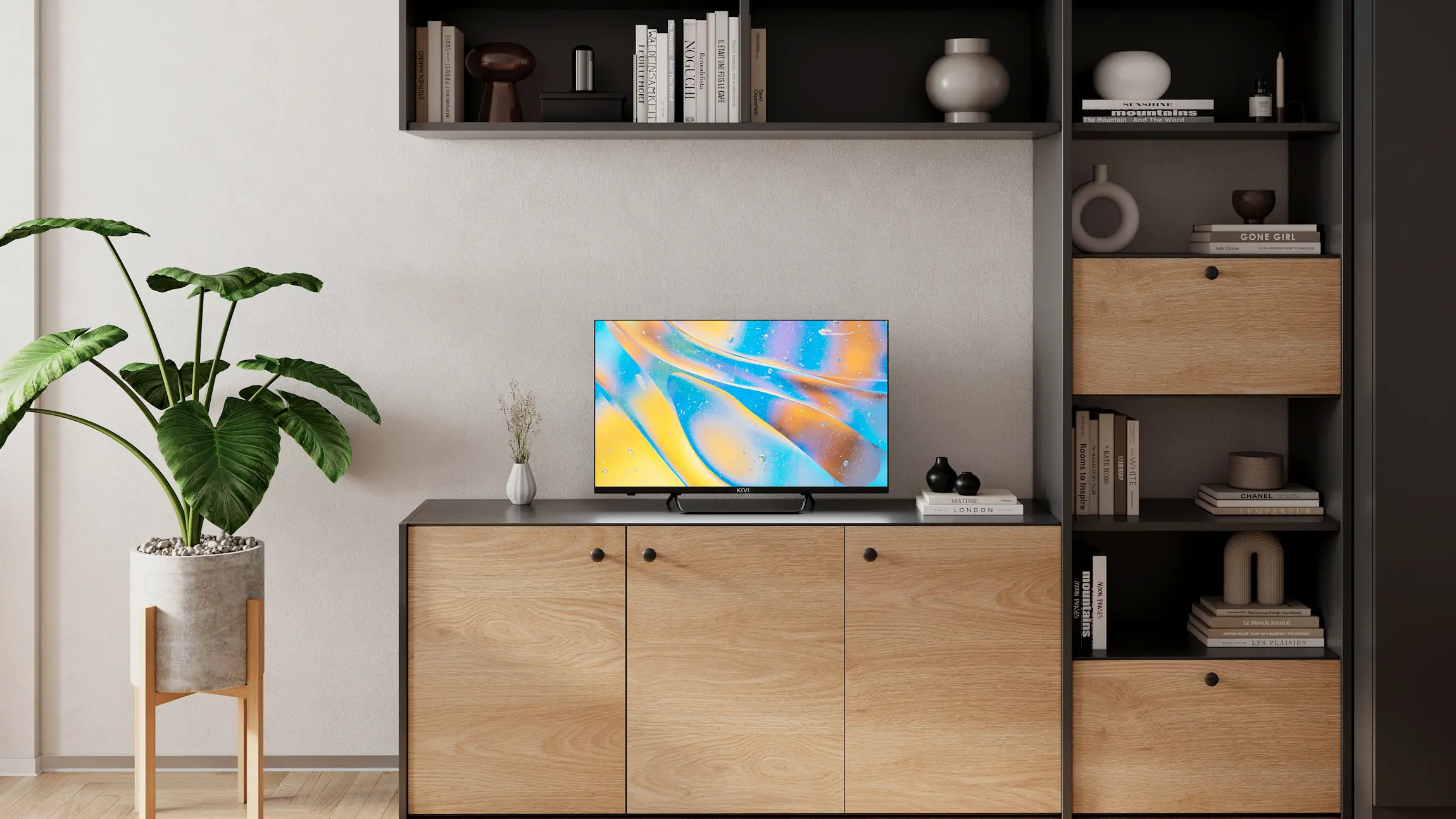 Telewizor KIVI 32F760QB  32" LED Full HD Android TV DVB-T2