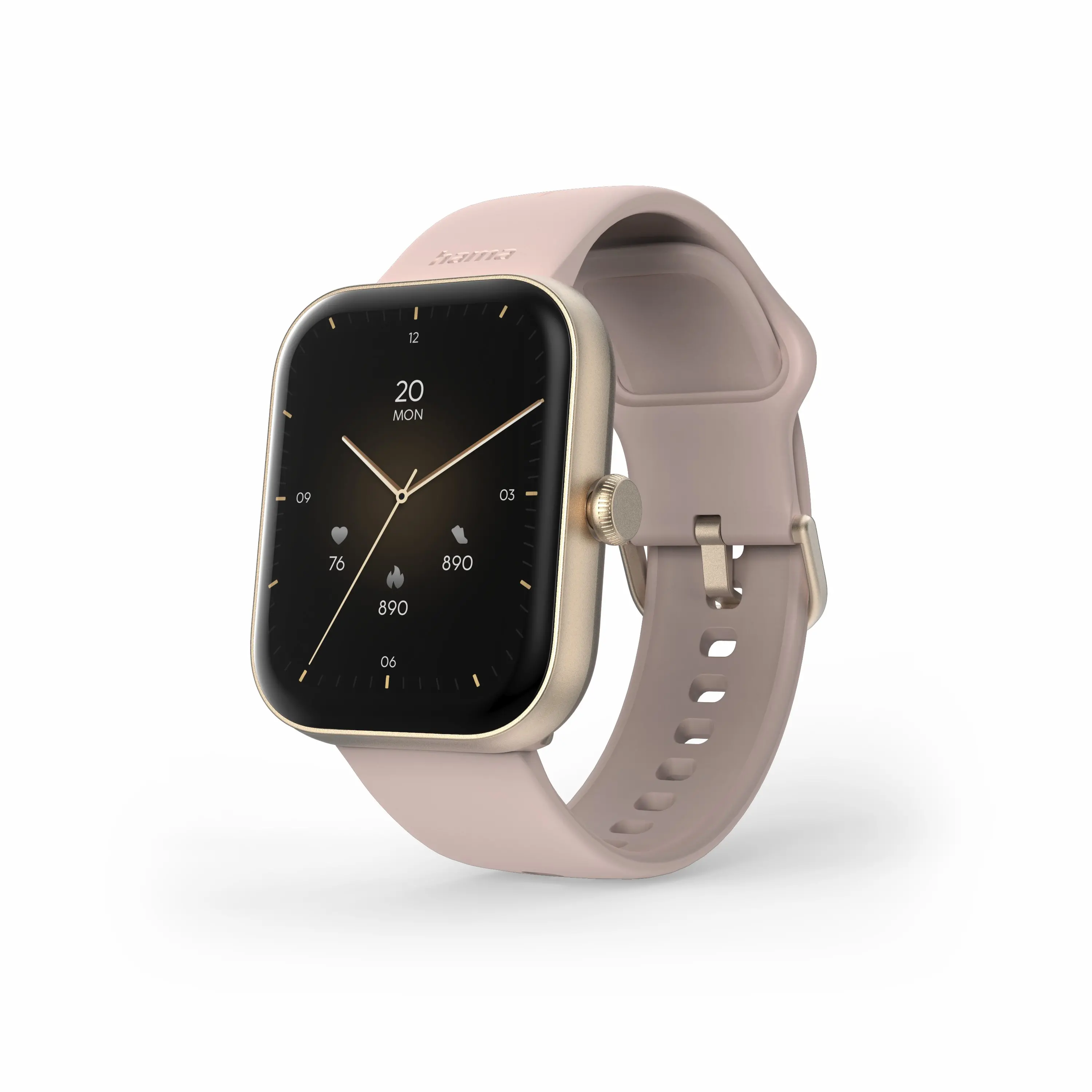 Smartwatch Hama Fit Watch 5000 Różowe-złoto