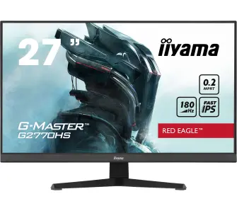 Monitor iiyama G-Master Red Eagle G2770HS-B1  27" Full HD Fast IPS 180Hz 0,2ms MPRT Gamingowy