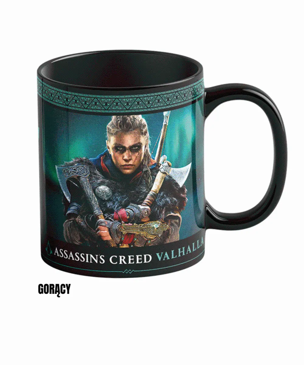 Kubek Good Loot Assassin`s Creed Valhalla Eivor Heat Reveal