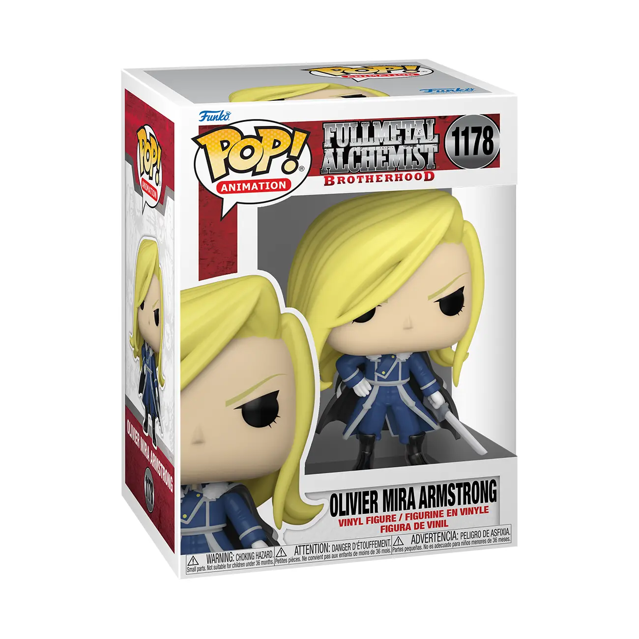 Figurka Funko Pop Animation Fullmetal Alchemist Olivier Mira Armstrong