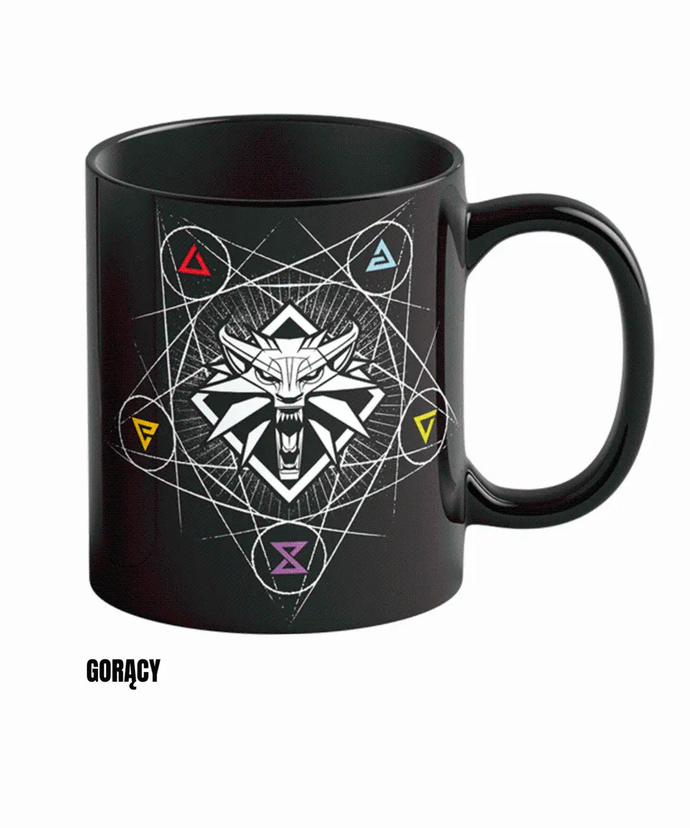 Kubek Good Loot The Witcher 3 Signs Heat Reveal Mug