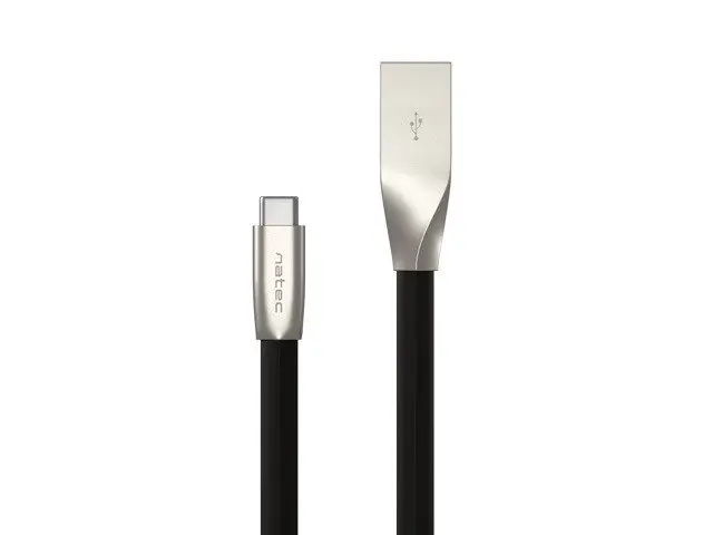 Kabel Natec USB-A do USB-C 1m Czarny