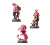 Figurka Nintendo Amiibo Splatoon - Octoling 3 Pack Pink