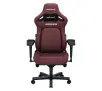 Fotel Anda Seat Kaiser 4 L Gamingowy do 120kg Skóra Eco Bordowy