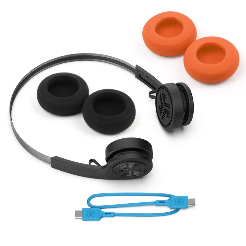 Słuchawki bezprzewodowe JLab Rewind 2 Wireless Nauszne Bluetooth 5.0 Czarny
