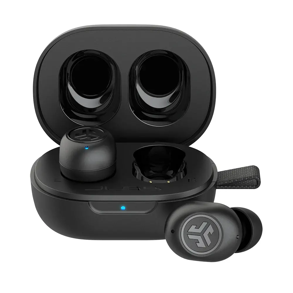 Słuchawki bezprzewodowe JLab JBuds Mini Dokanałowe Bluetooth 5.3 Czarny