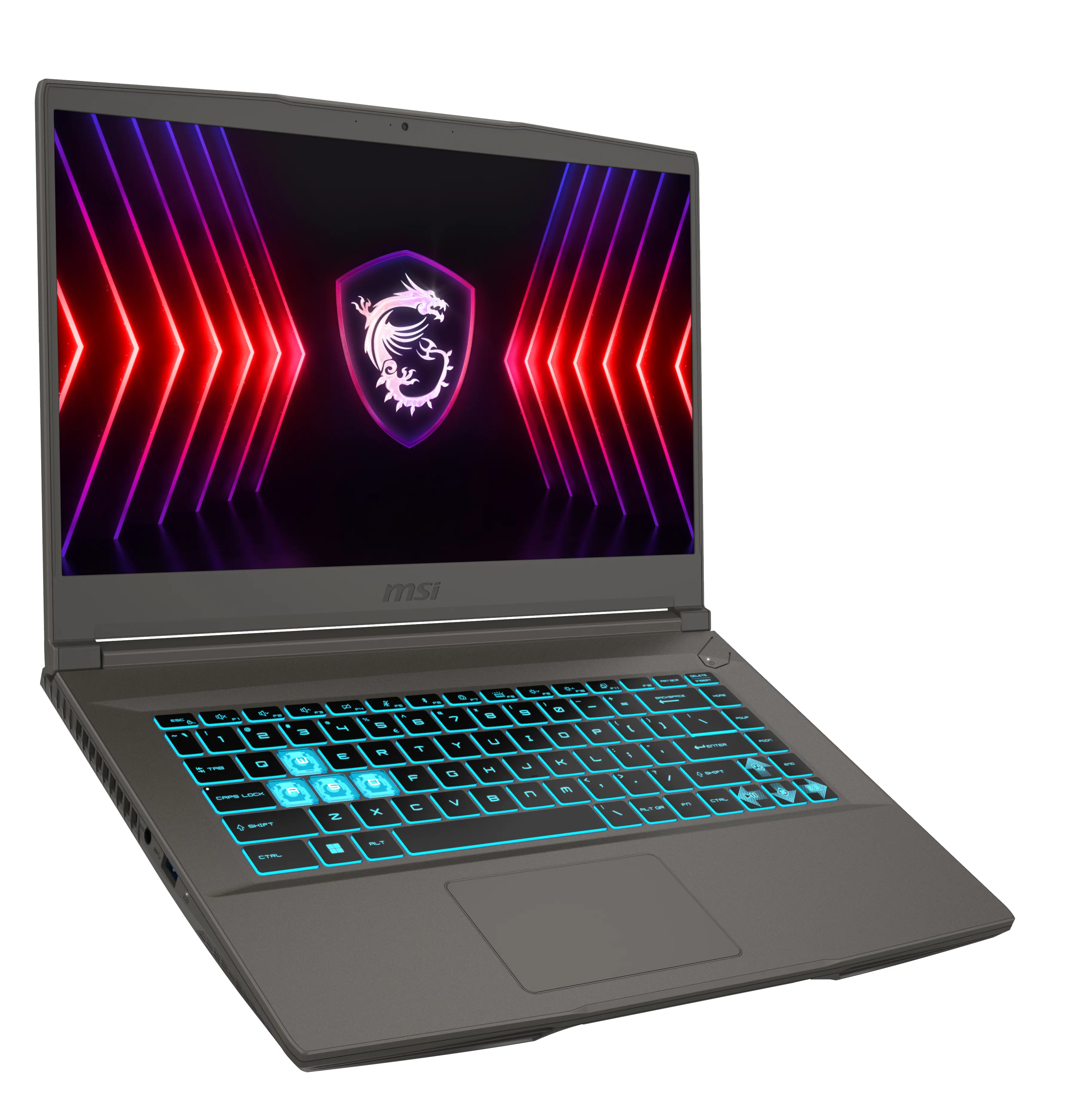 Laptop gamingowy MSI Thin 15 B12VE-2431PL 15,6" 144Hz i5-12450H 16GB RAM 512GB Dysk SSD RTX4050 Win11 Szary