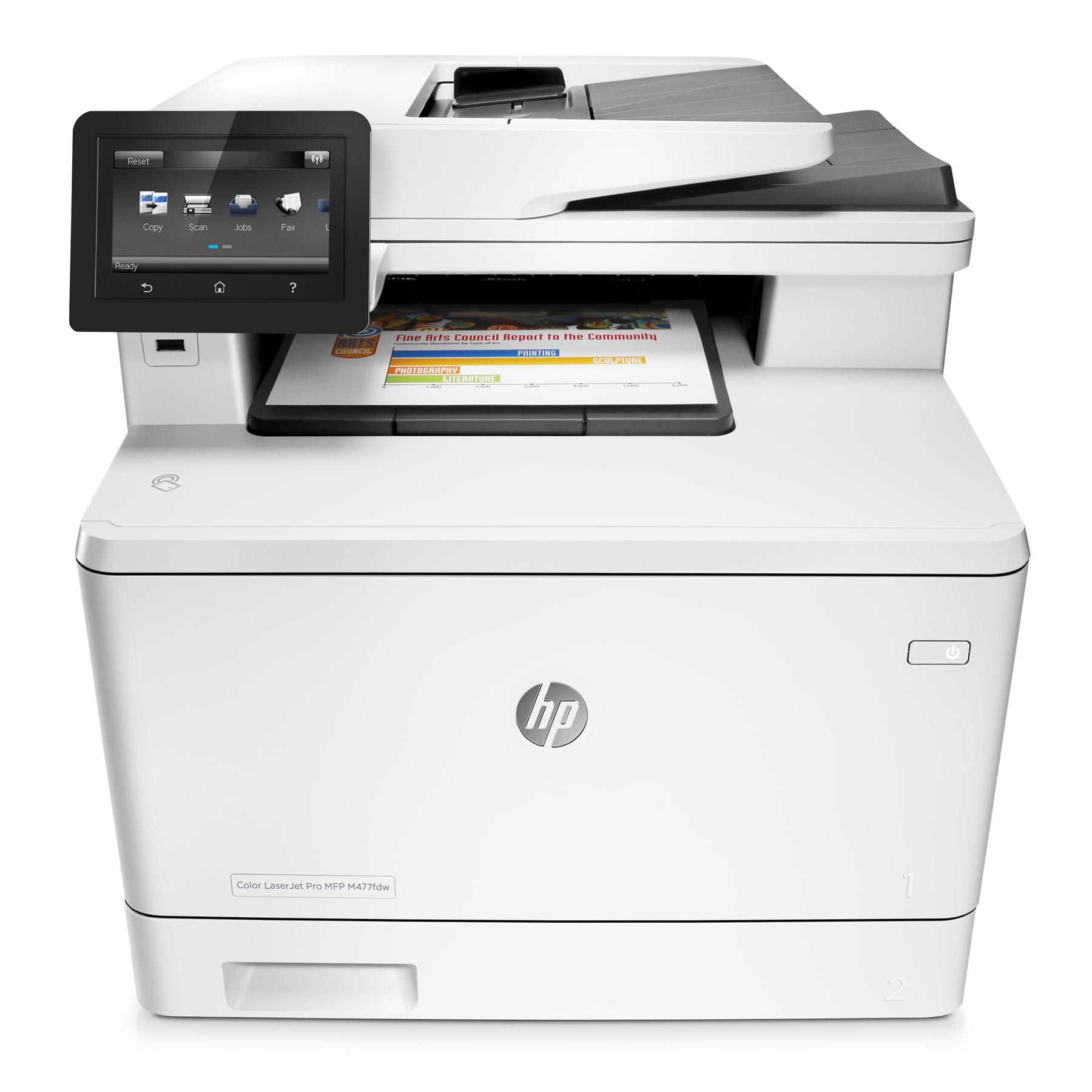 HP LaserJet Pro M477fdw WiFi