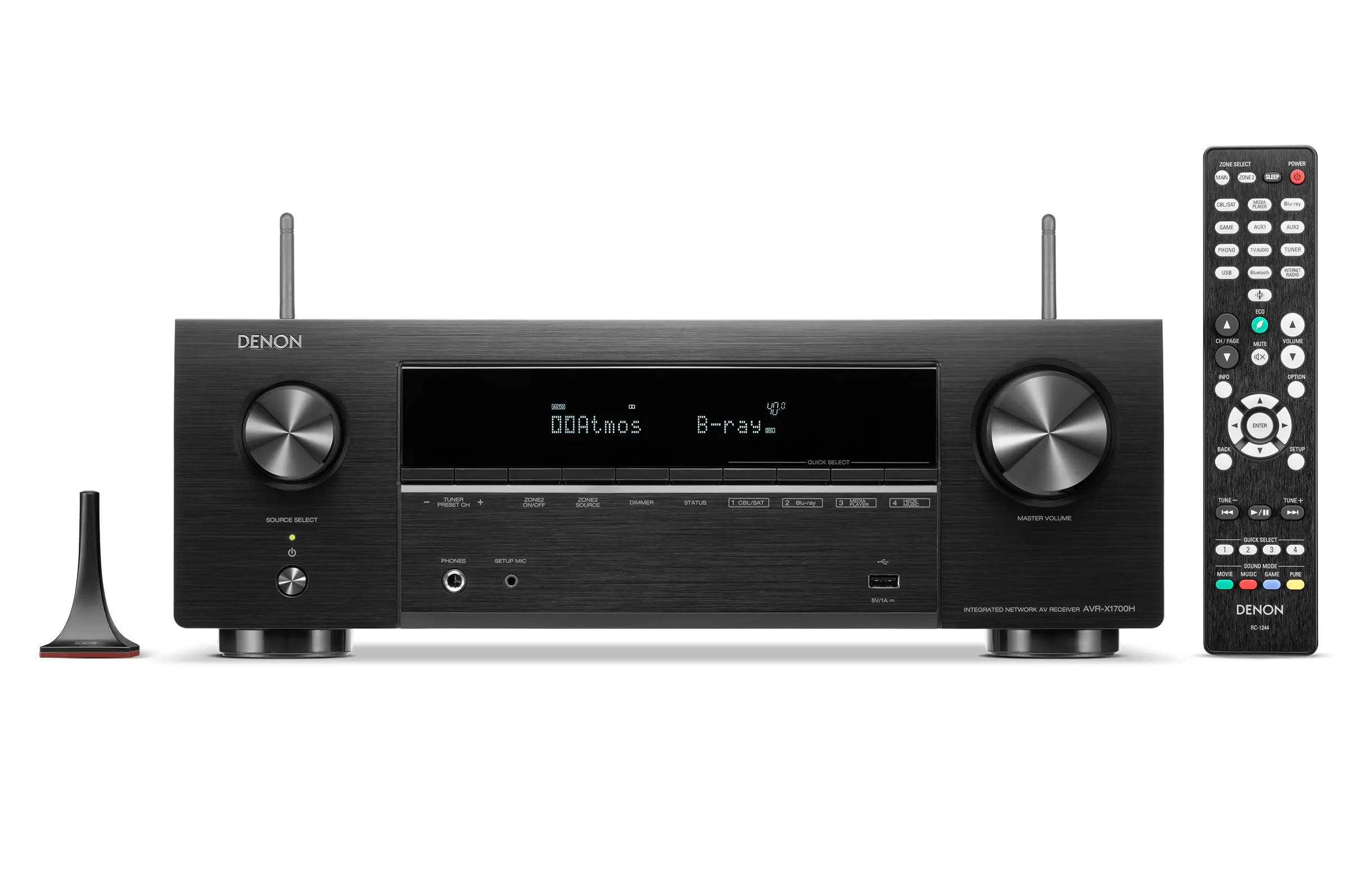 Zestaw kina Denon AVR-X1700H, Wilson Estrada 5.0 Ash Grey Szary