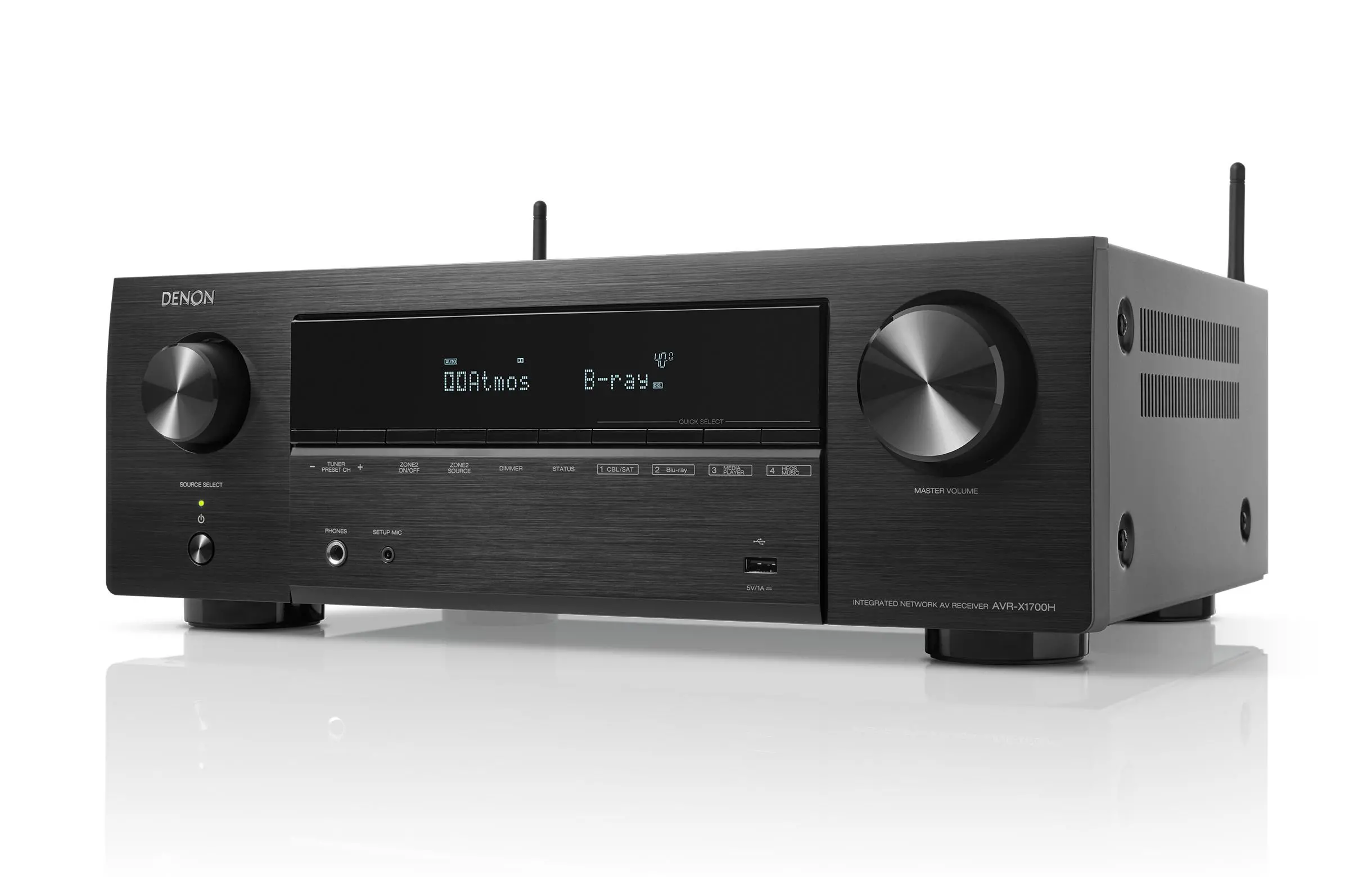 Zestaw kina Denon AVR-X1700H, Wilson Estrada 5.0 Ash Grey Szary