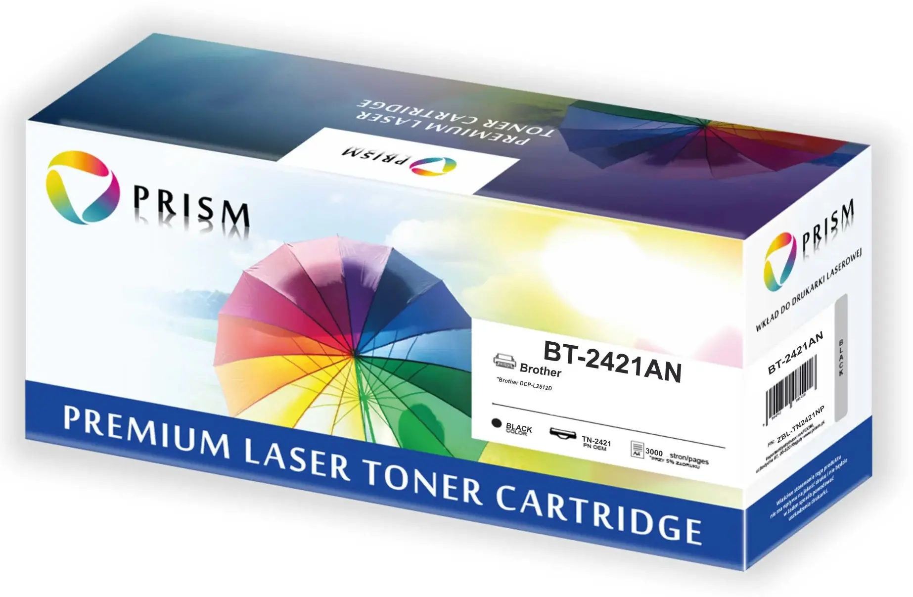 Toner Prism ZBL-TN2421NP (zamiennik TN-2421) Czarny