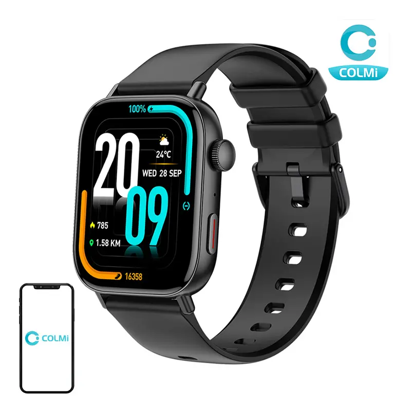 Smartwatch Colmi C8 Max 52mm Czarny