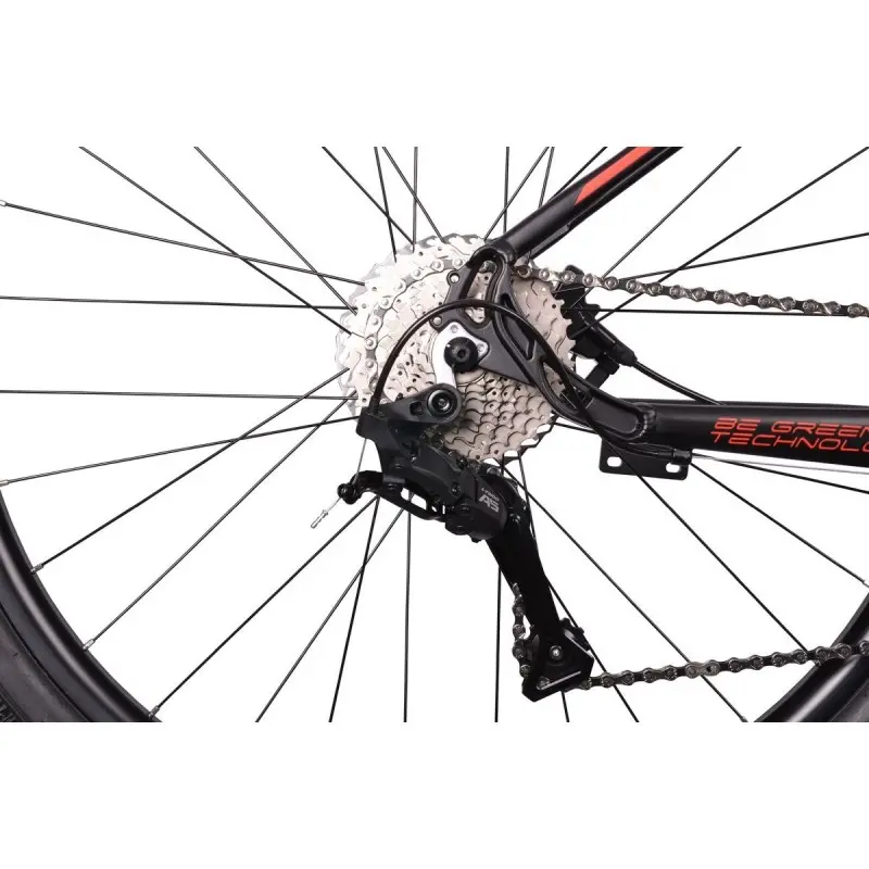 Rower elektryczny Bottecchia BE32 START EVO Czarno-czerwony