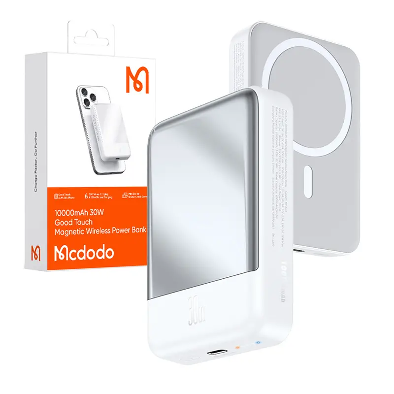 Powerbank Mcdodo MC-5930 10000mAh, 30W Magsafe Biały