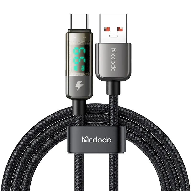 Kabel Mcdodo USB-A do USB-C CA-3630 PD 100W 1,2m Czarny