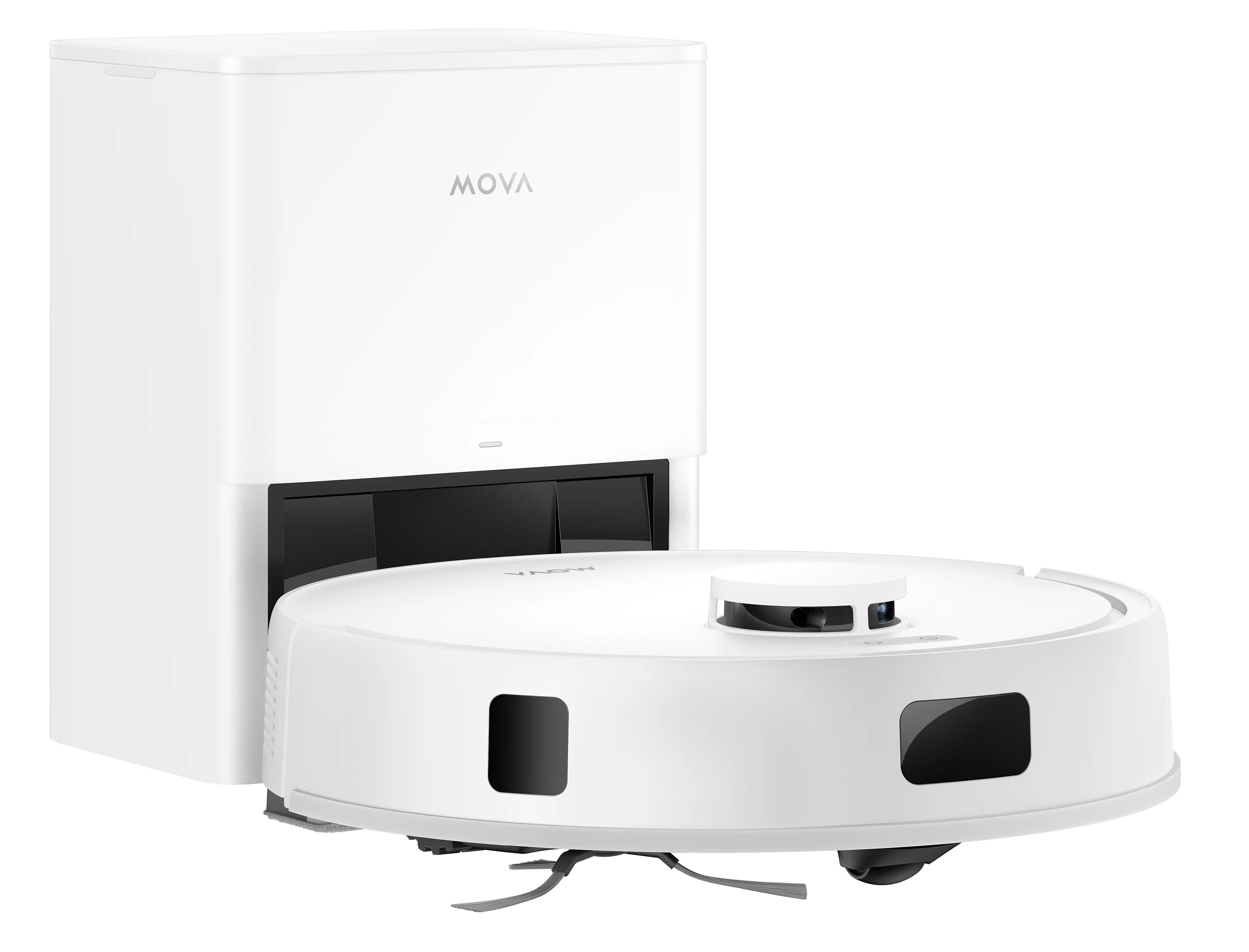 Robot sprzątający Dreame Mova E20 Plus Funkcja mopowania Stacja oczyszczająca Tworzenie mapy pomieszczenia Biały