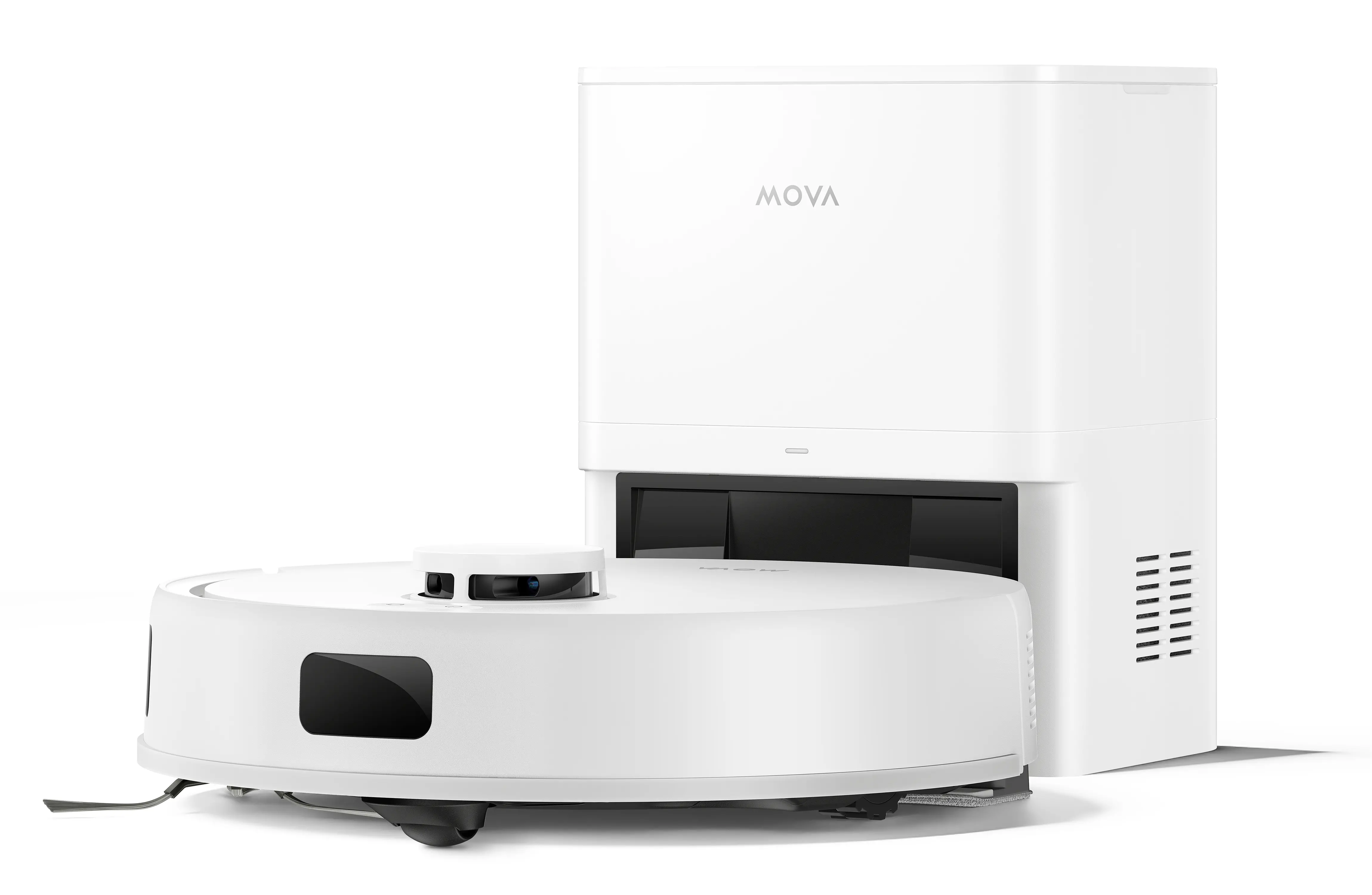 Robot sprzątający Dreame Mova E20 Plus Funkcja mopowania Stacja oczyszczająca Tworzenie mapy pomieszczenia Biały